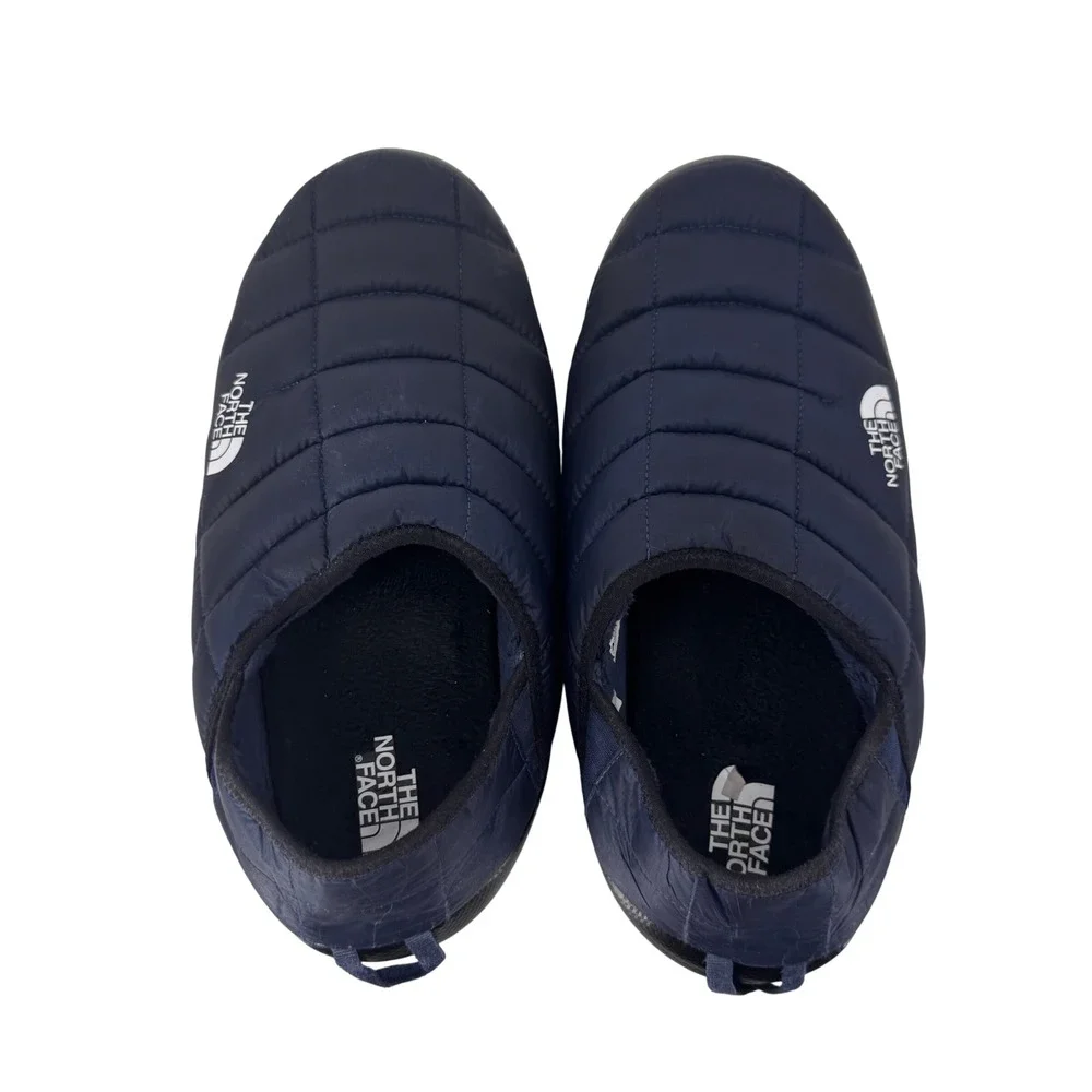 The North Face Mens Thermoball Traction Mule V Navy Blue Slippers Size 14